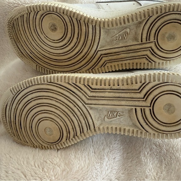 Nike Air Force 1 '07 ESS White Light Silver CZ0270-106 Women's Size 7.5 Used - Picture 3 of 8